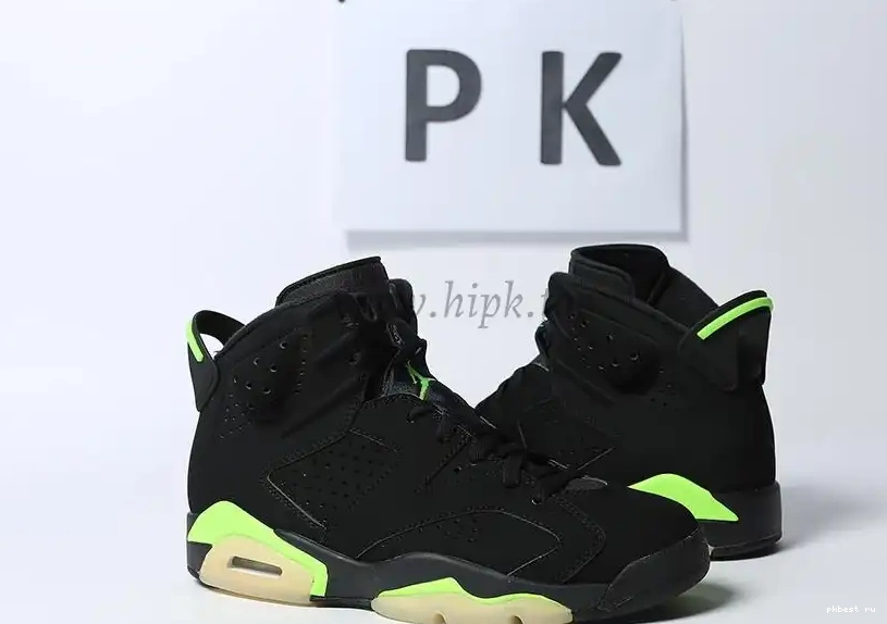 READY Electric PK Green Retro Jordan SHIP MATERIALS TO GOD RETAIL 6 0523